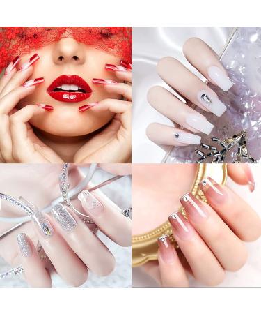 TOEDO French Short Acrylic Nail Tips 1000PCS Half Cover False Nails - Natural Style for DIY Nail Art - Nail Salon Quality - With Storage Box - Buy Online on GoSupps.com