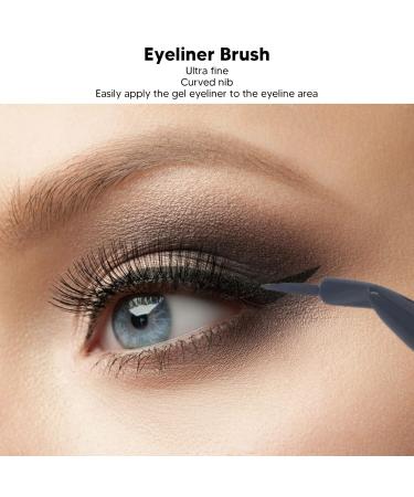 Shop Bent Brush - Portable Brow Brush with Nylon Hair for Women | Perfect Makeup Tool for Home & Travel - Buy Online on GoSupps.com