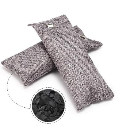 Bumdenuu Bamboo Charcoal Air Purifying Bag () 50G Activated Charcoal Odor Absorber Natural Air Freshener Shoe Odor Eliminator Moisture Absorber for Closet Deodorizer - Buy Online on GoSupps.com