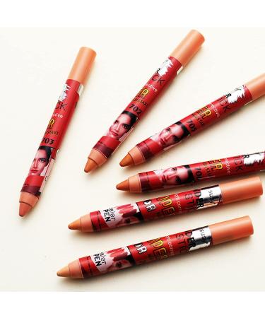  vtrem Vtrem Set of 6 Cream Face Contour Sticks and Highlighters - Face Contour Corrector Pen - Makeup Stick - Gift for Beginners - Buy Online on GoSupps.com