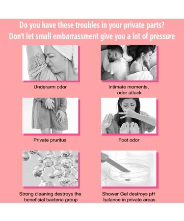 Aichun Beauty Intimate Spray 100ml - pH Balanced Deodorant for Armpits, Feet, and Private Parts - Eliminates Odor, Tightens Vagina, and Promotes Freshness - Buy Online on GoSupps.com