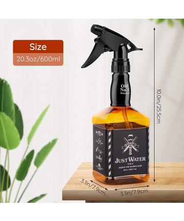Segbeauty 20.3oz Amber Spray Bottle - Adjustable Hair Mist & Stream for Salon & Plants - Buy Online on GoSupps.com