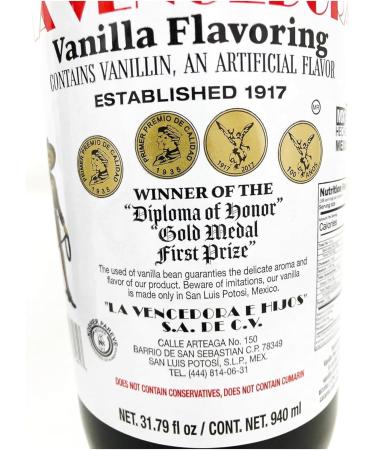 La Vencedora Mexican Vanilla (31.79 oz) (2 Pack) - Buy Online on GoSupps.com