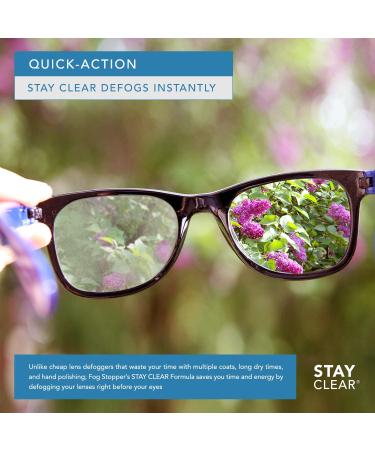 Stay Clear Lens Defogger for Glasses - Fog Prevention Defogging for Eyeglass  Safety Goggles  Swim  Dive & Scuba Mask  Protective Eyewear - Medical  Sports  and Sunglasses Antifog Stopper Coating - Buy Online on GoSupps.com