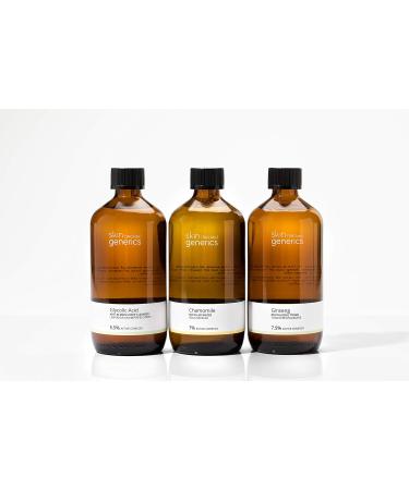 Skin Generics | Revitalising Facial Tonic | 250ml | Ginseng Extract 7 5% Active Complex | Mixed Facial Tonic | Moisturising and Balancing | Paraben and Paraffin Free | 100% Vegan Facial Toner - Buy Online on GoSupps.com