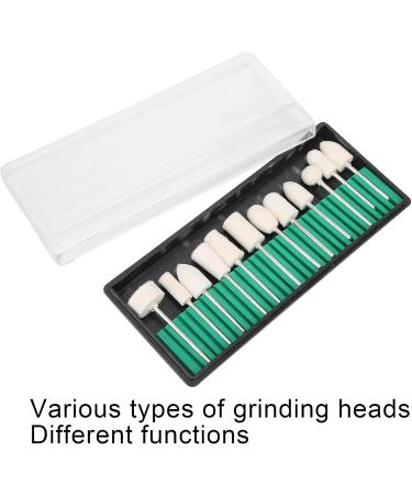 Nail Drill Bit Wool Nail Polishing Head Convenient and Practical Light Weight and in Small Size Easy To Store and Carry for Home for Salon - Buy Online on GoSupps.com
