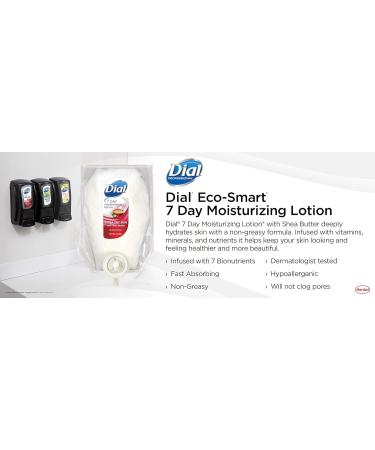 Dial 1906694 7-Day Moisturizing Lotion with Shea Butter Refill 15oz (Pack of 6) - Buy Online on GoSupps.com