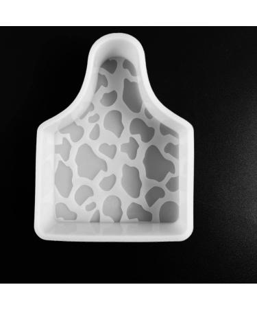 Leopard Cow Tag Silicone Eartag Freshie Mold for DIY Handmade Aroma Beads and Car Freshies - Buy Online on GoSupps.com