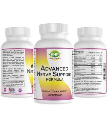 Advanced Nerve Support Formula. Peripheral Neuropathy Supplement with Alpha Lipoic Acid for Healthy Nerve Repair & Function. Maximum Strength Formula 120 Capsules Advanced Formula - Buy Online on GoSupps.com