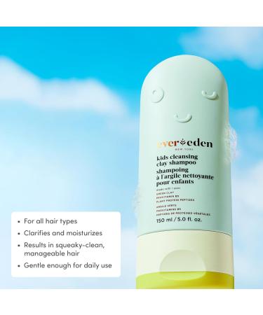 Evereden SPF50 Fluid Silk Mineral Kids Sunscreen & After Swim & Sports Kids Shampoo With Cleansing Clay Set: Sheer Clean Cooling Non-Nano UVA & UVB Protection & Clean & Vegan Clarifying Shampoo - Buy Online on GoSupps.com