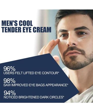 RENTANAC East Moon Mens Cool Tender Eye Cream Instant Firm Eye Tightener Eye Bag Cream Anti Aging Eye Cream Under Eye Awaken Peptide Depuffing Eye Gel Reduces Puffiness - Buy Online on GoSupps.com