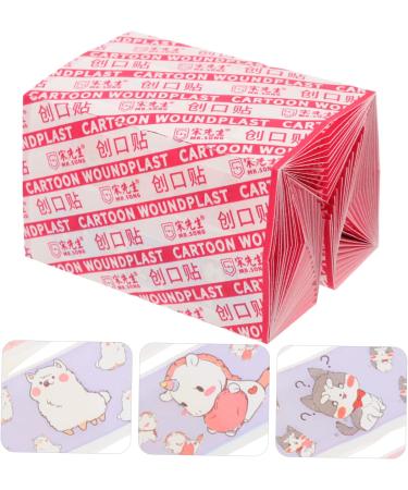 FOMIYES Cartoon Bands Mouth Tape - 5 Boxes Bulk Waterproof Adhesive Bandages for Kids - Breathable Athletic Tape & Care Stickers - Buy Online on GoSupps.com