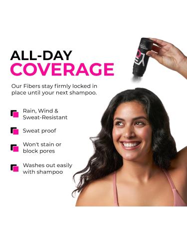 VELO Hair Building Fibers for Thinning Hair - Dark Brown 30g | Instant Volume & Fuller Look for Men & Women - Conceals Hair Loss Long Lasting Solution - Buy Online on GoSupps.com