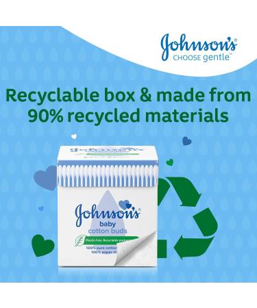 Buy Johnson's Baby Cotton Knops - Gentle & Safe for Babies | International Shipping Available - Buy Online on GoSupps.com