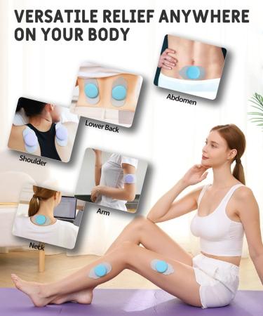 Wireless TENS Unit with APP - Dual Host Electronic Pulse Muscle Stimulator for Pain Relief & Relaxation - Remote Control Massager - Buy Online on GoSupps.com