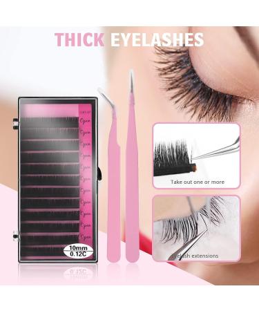 Buqikma 277 PCS Eyelash Extension Kit | Type C Eyelash Fan | Lash Perm Lift Set with Mini Fan, Tweezers, Glue Ring, Eye Gel Pads - Ideal for Beginners and Professionals - Buy Online on GoSupps.com