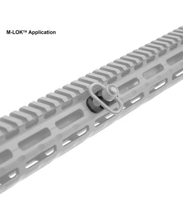 UTG PRO M-LOK Standard QD Sling Swivel Adaptor - Enhanced Maneuverability - Buy Online on GoSupps.com