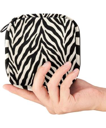Animal Print Sanitary Napkin Storage Bag Portable Menstrual Pad Bag for Teen Girls Tampons Sanitary Pads for Women Ladies Multicoloured 09 - Buy Online on GoSupps.com