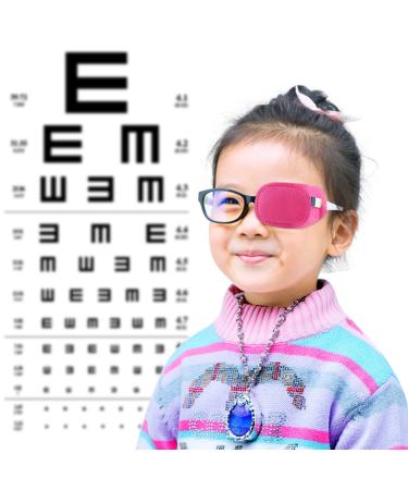 Ewinever 6PCS Amblyopia Eye Patch for Glasses - Kids Lazy Eye and Strabismus Treatment (Pink) - Buy Online on GoSupps.com