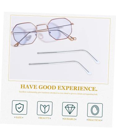 Buy KJHBV 4 Pairs Glasses Accessories Set - Repair Kit for Slipping Glasses - Low Temple Crystal Bracket for Men & Women - Durable & Stylish - 13.8x0.36cm - Blue - Buy Online on GoSupps.com