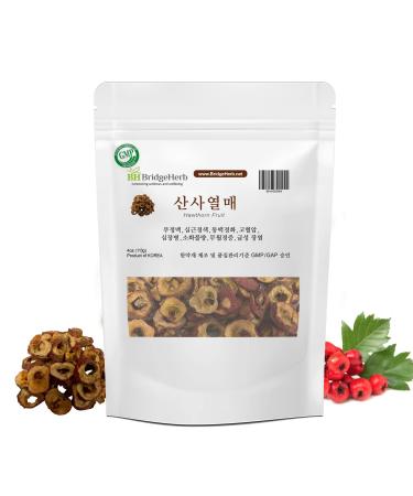 Hawthorn (Cratargus) Berries (Medicinal Korean Tea) GMP/GAP Product 4oz/113g Bridgeherb