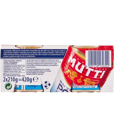 MUTTI POLPA POMODORO GR 210 X 2 - Buy Online on GoSupps.com