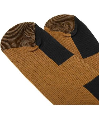 2 Pairs Copper Fiber Compression Socks for Men & Women - Ankle Protection for Running & Sports (L/XL) - Buy Online on GoSupps.com