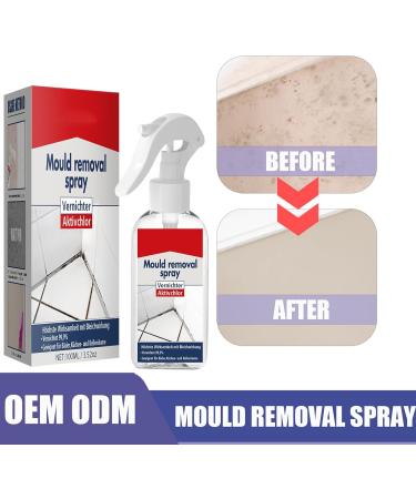KOAHDE Tiles Mould Stains Cleaning Spray Mould and Mildew Removal Spray Spray Mould Remover Spray Wall Cleaner Mould Mould Household Magic Spray Mould Remover Foam Spray Household Mould Removal 100ML - Buy Online on GoSupps.com
