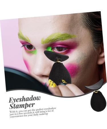 SKISUNO Fashion Lazy Eye Shadow Gel Accessories Applicator Silicone Seal Durable Easles Stamp Guide Convenient Make Crease - Buy Online on GoSupps.com