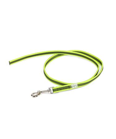 IDC Color & Gray rubberized leash 14 mm x 1 m without loop neon gray Neon gray 14 mm x 1 m (without loop)