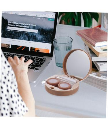JECOMPRIS Mini Contact Lens Set - Travel Case & Foot Cushion - Decorative Plastic Box for Safe Storage - Buy Online on GoSupps.com