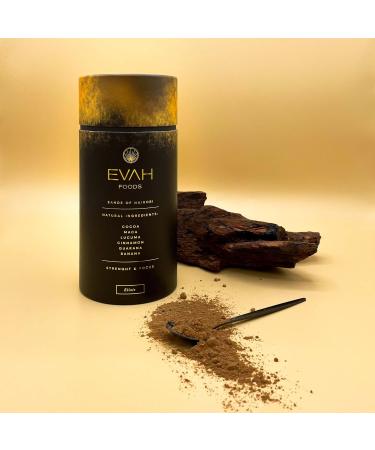 ECO_refill 300g | Nairobi Elixir Sands | Cocoa Cinnamon Banana Guarana Maca Lucuma | High Quality Superfood Powder | 100% ORGANIC | Energy Body & Mind - Buy Online on GoSupps.com