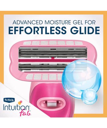 Schick Intuition F.A.B. Razor with 2 Cartridges - Ultimate Shaving Experience - Buy Online on GoSupps.com