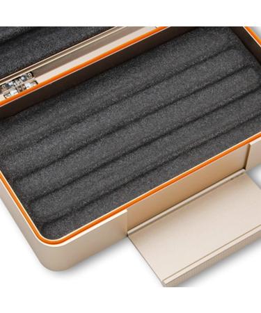 Cigar Box Humidors Barware Aluminum Cigar Box Portable Cigar Box Waterproof and Sealed Cigar Box 10 Cigar Imported Cigar Box High-Capacity Cigar Box High-end Cigar Box Cooking & Dining 22.2*12.8*5.3cm Khaki - Buy Online on GoSupps.com