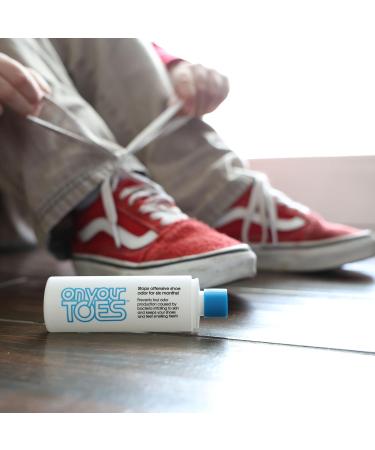 On Your Toes Foot Bactericide Powder - 2 Set, 21g - Eliminates Foot Odor for 6 Months - Buy Online on GoSupps.com