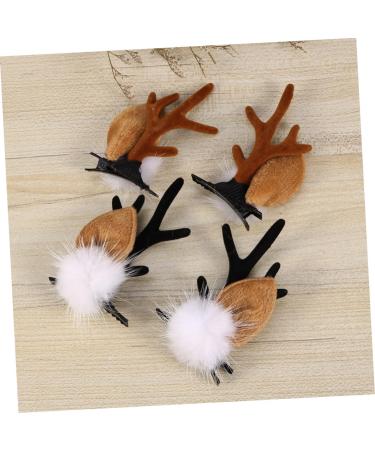 minkissy 2 Pairs Hair Clips Kids Hairpin Hair Accessories Child Christmas - Buy Online on GoSupps.com