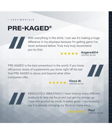 Buy Kaged Muscle PRE-KAGED Pre-Workout Primer - Pink Lemonade 1.30 lb (588g) for Energy & Focus - Buy Online on GoSupps.com