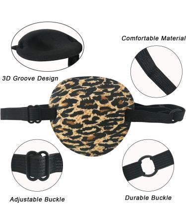 Adjustable Medical Lazy Eye Patch Set - 2 PCS Visual Amblyopia Corrected Pirate Eye Patches for Adults & Kids - Buy Online on GoSupps.com