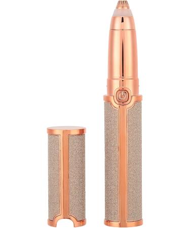Eyebrow Shaver Portable Safe Lipstick Shape Electric One Key Switch Eye Brow Shaper for Women Girls (Gold) - Buy Online on GoSupps.com