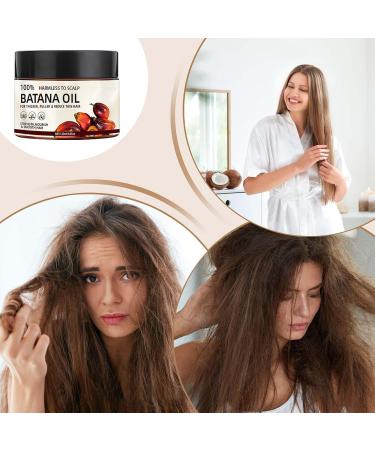  Generisch Batanaa Hair Cream with Batanaa Oil Non-Greasy 120 ml Close and Light Volume of Ha-ir Mask with Natural Plant Extracts for Deep Conditioning - Buy Online on GoSupps.com