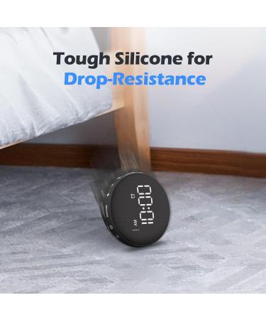 REACHER 2-in-1 Unified Loud Bed Shaker & Vibrating Alarm Clock - Black - Buy Online on GoSupps.com