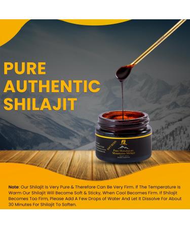 Pure Himalayan Shilajit Trace Mineral Supplement for Women & Men All Natural & Authentic Shilajit Resin in Amber Glass Bottle Fulvic Acid for Energy Boost & Immunity (10 Gram) 0.35 Ounce - Buy Online on GoSupps.com