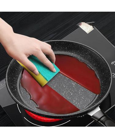 Gugxiom Maifan Stone Frying Pan Non Stick Universal Cooktop Compatible Excellent Steak Pan Solid & Reliable Efficient Kitchen Cook Companion 20cm Diameter 600g Weight - Buy Online on GoSupps.com