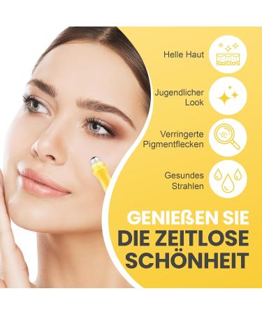 Buy Baby Bright Eye Roller Serum - Hydrating Under Eye Brightener with Lemon & Vitamin C Anti-Wrinkle & Dark Circle Treatment 15ml - Buy Online on GoSupps.com