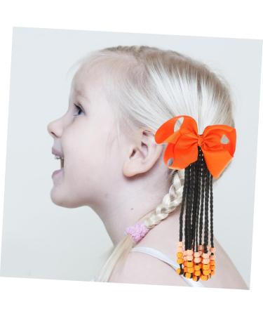 FELTECHELECTR Hair Accessories Wigs Braided Ponytail Extension for Women Bow Braid Wig Braided Wig Ponytail Synthetic Ponytail Extension Hair Piece Child Bow Tie Chemical Fiber To Weave As Shown 04 29X16CM - Buy Online on GoSupps.com
