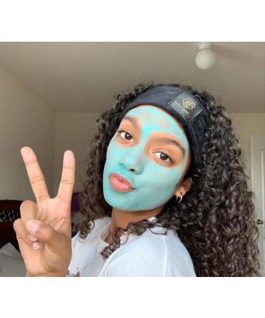 Beaute Seoul Black Spa Facial Headband - Non-Slip, Adjustable Terry Cloth for Makeup & Shower - Buy Online on GoSupps.com