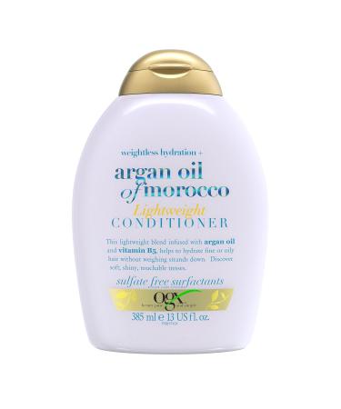 OGX Weightless Hydration Argan Oil of Morocco Conditioner for fine hair 385ml - Buy Online on GoSupps.com