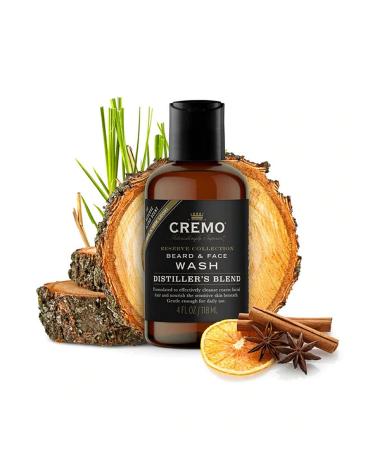 Cremo Reserve Collection Distiller's Blend Beard & Face Wash - 4 fl oz - Buy Online on GoSupps.com