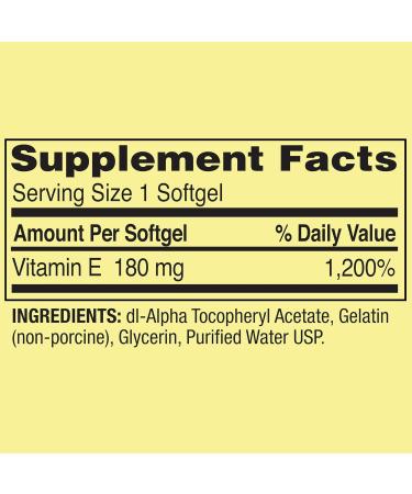 Spring Valley Vitamin E 400 IU Softgels - 500 ct with Fusion Shop Store Week Case - Pack of 1 - Buy Online on GoSupps.com