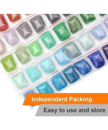 Coitak 72 Colors Wool Roving for Needle Felting & Spinning - DIY Craft Material - Buy Online on GoSupps.com